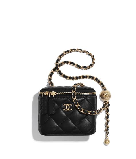 mini pochette chanel|chanel small pouch.